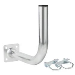 Uchwyt antenowy balkonowy czołowy z cybantami 40cm