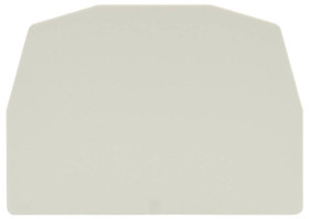 Wieland Electric 07.312.5953.0 Płyta zamykająca szary 10 szt.