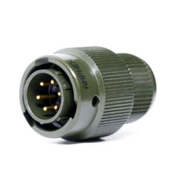 Złącze 3-pinowe Męski Amphenol Limited Żeński Montaż na kablu MIL-DTL-26482 rozmiar 12