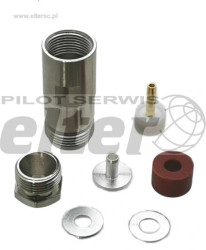 Gniazdo N na RG58 skręcane