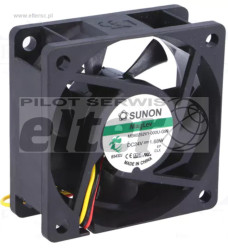 Wentylator 60x60x25 24V DC