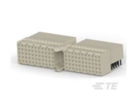 Złącze typu Backplane Z-PACK HM Series 2mm Pitch 110-pinowe 5-rzędowe Żeński, Wtłaczane Terminal, 1.5A Przewlekany TE