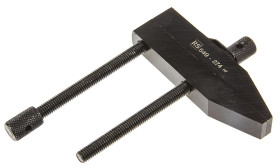 Dociskacz poziomy RS PRO otwarcie szczęk 75mm głębokość szczęk 44mm Zacisk Toolmakers