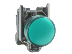 Lampka sygnalizacyjna zielona LED 230-240V metalowy typowa XB4BVM3 SCHNEIDER ELECTRIC