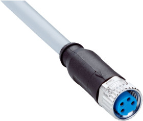 Złącze i kabel Złącze A M8 liczba rdzeni 4 długość 30m Rodzaj A Żeńskie