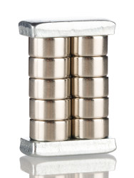 Magnes neodymowy, typ: Dysk, siła pociągowa: 2.5kg, mocowanie: Brak, gr.: 5mm