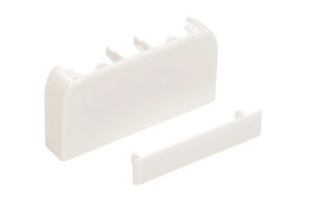 Końcówka kanału DLP 105x50 biała 010702