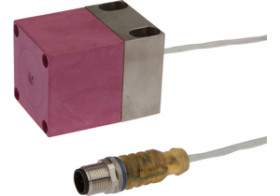 Czujnik indukcyjny 40x55x40mm niezabudowny Sn: 20mm 10-30V DC 0-230stC PNP NO złącze kablowe M12 3pin 10m IN40E172