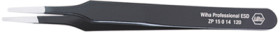ESD precision tweezers, uninsulated, antimagnetic, chrome-nickel-stainless steel, 120 mm, ZP15014120