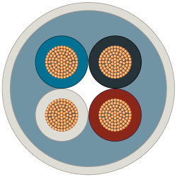 Kabel 20 → 1000m 8 A (A) 300 V