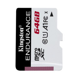 Karta Micro SD MicroSD, 64 GB Nie TLC, Kingston Endurance -25 → +85°C