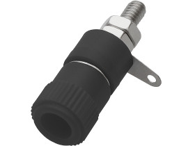 Gniazdo banan typ 2 czarne