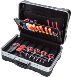 ESD VDE tool case, 60 pieces, Bernstein, 6750
