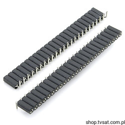 PCB-PRCISION-ANGLE Socet 24 Pin R=2.54mm THT XUNDA