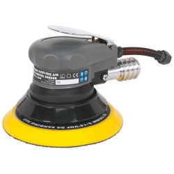 Sealey SA09 Air Palm Orbital Sander 150mm Dust-Free