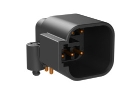 Złącze samochodowe 6-pinowe Amphenol Industrial 2-rzędowe Męski 13A AT BoardLock Płytka drukowana Złącze samochodowe