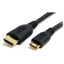 StarTech HDACMM1M 1m High Speed HDMI Cable With Ethernet To Mini HDMI M/M