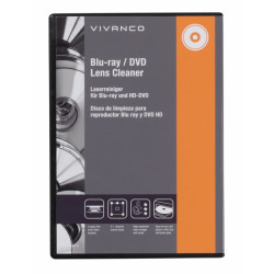 Płyta czyszcząca DVD Blu-Ray CD AUDIO LASER napędów, Vivanco
