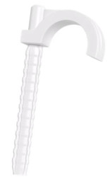 Obejma do rur elektroinstalacyjnych typ OP-1 biały UV /100szt./ 68508