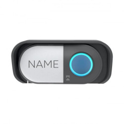 Przycisk bezprzewodowy bateryjny do rozbudowy dzwonków z serii ATEL, czarny,OR-DB-KA-170PD/B