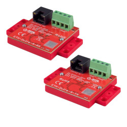 ATTE ETH-2wire-A-SET zestaw do transmisji LAN 10/100Mbps + PoE po 2 żyłach