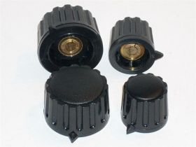 GaĹka z bakelitu 42 mm czarna oĹ 6mm