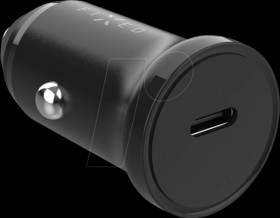 FIXCC20N-C-BK USB charger, 20 W, 5 - 12 V, 3 A, USB-C, car, black