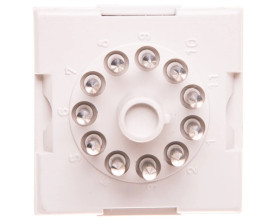 Przekaźnik czasowy 2P 5A 1-12sek 110/127V AC/DC opóźnione załączenie RTX-132 110/127 12SEK