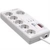Przedłużacz antyprzepięciowy, 6x gniazdo, 2.0m, DFS801