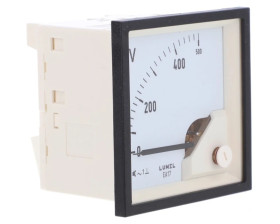 Woltomierz analogowy prądu zmiennego tablicowy EA17 72x72, 500V EA17N E61500000000