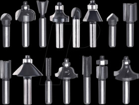 49757291 Cutter set, 8 mm, 15 pcs.