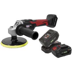 Sealey CP20VRPKIT2 Cordless Rotary Polisher Kit 20V SV20 Series &#xD8;150mm - 2 Batt
