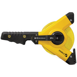 Stabila 19662 LBM 1000 Open Fibreglass Tape 30m (Width 13mm) (Metric only)