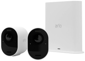 ARLO Ultra 2 4K, 2er Set VMS5240-200EUS bezprzewodowa, WLAN IP-Zestaw monitorujący 3840 x 2160 px
