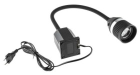 Lampa przemysłowa 3 W Ramię elastyczne Typ C – wtyk europejski, RS PRO