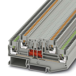 Kostka zaciskowa na szynie DIN Phoenix Contact 26 → 12AWGWciskane PTT 2.5-2L 16A 400 V
