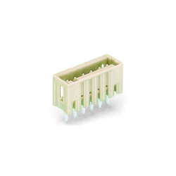 WAGO 734-133 3 Pole 3.5mm 10A MCS Vertical Male Header Closed Light Grey