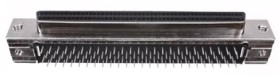 Złącze D-Sub 100-pinowe Żeński Kąt Proste Przewlekany raster 2.54mm Złoto na niklu
