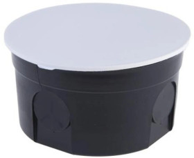 Puszka instalacyjna p/t PO 80 czarna A.0004 /90szt./