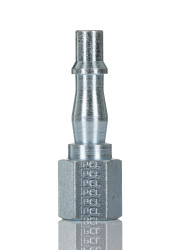 Szybkozłączka pneumatyczna PCL Rp 1/4 żeńskie rodzaj Żeński Gwintowany Stal 1/4in