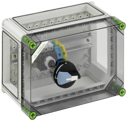 Przełącznik rozłączający Spelsberg GTE 108 Maksymalne napięcie przełączania: 690 V/AC (S x W x G) 320 x 220 x 179 mm 1 s