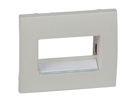 SISTENA LIFE Plakietka Pearl do gniazd telefonicznych i komputerowych 771575 LEGRAND