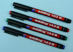 MARKER WODOODP.CZERWONY 143B 1-3mm