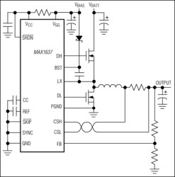 Miniature, Low-Voltage, Precision Step-Down Controller