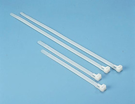 Opaska kablowa długość 150mm szerokość 7,6 mm HellermannTyton Poliamid 6.6 (PA66) -40→ +85 °C.