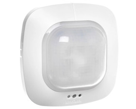 Czujnik obecności i zmierzchu Steinel IR Quattro 8m COM1 podtynkowy IP20 kwadrat biały ST000349