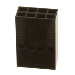 Obudowa złącza zagniatanego 8-pinowe 2-rzędowe raster: 2.54mm Molex Żeński 90143