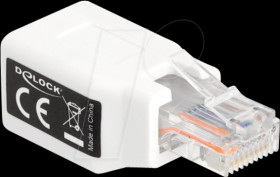 88002 RJ50 coupler, male / female