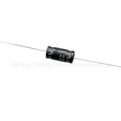 Kondensator 3.3uF/100V Bipolar Axial EleCap Jantzen