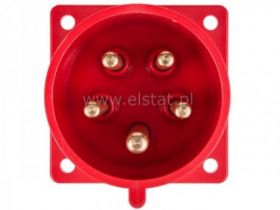 Wtyczka odbiornikowa tablicowa 32A 5P 400V IP44